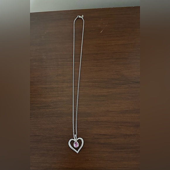 Colore SG - Pink Sapphire Pendant Necklace - Picture 4 of 11